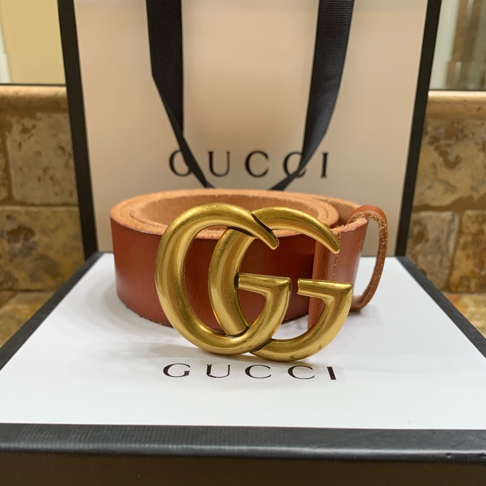 Gucci Logo Buckle Belt